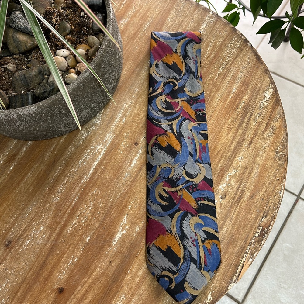Brandini silk tie.